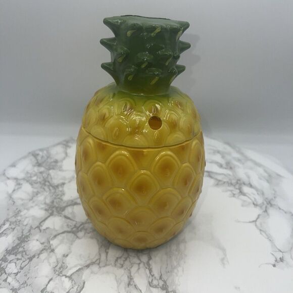 DOLE HAWAII Pineapple Coin Piggy Bank Cup - Picture 2 of 5